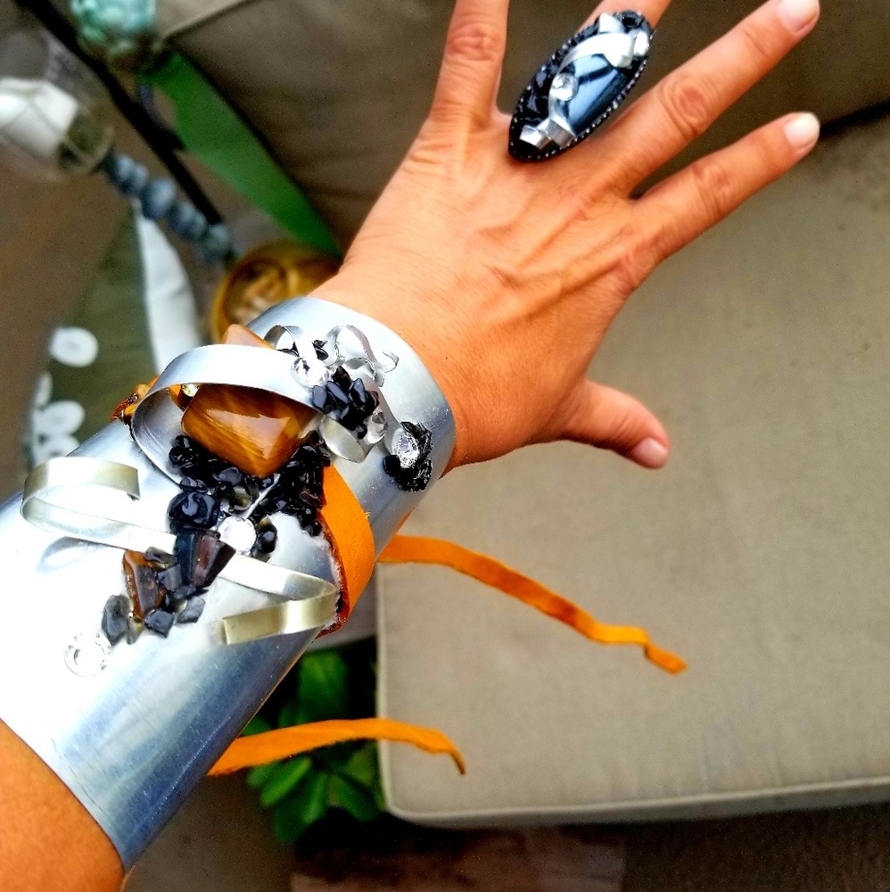 Handmade Bracelet and Ring Set